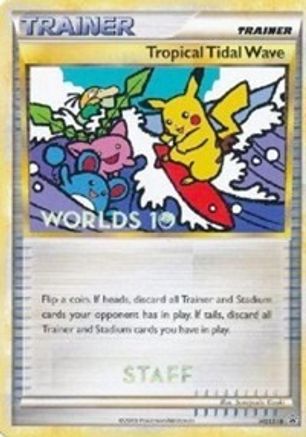 Tropical Tidal Wave (HGSS18) (Staff) [HeartGold & SoulSilver: Black Star Promos]-1