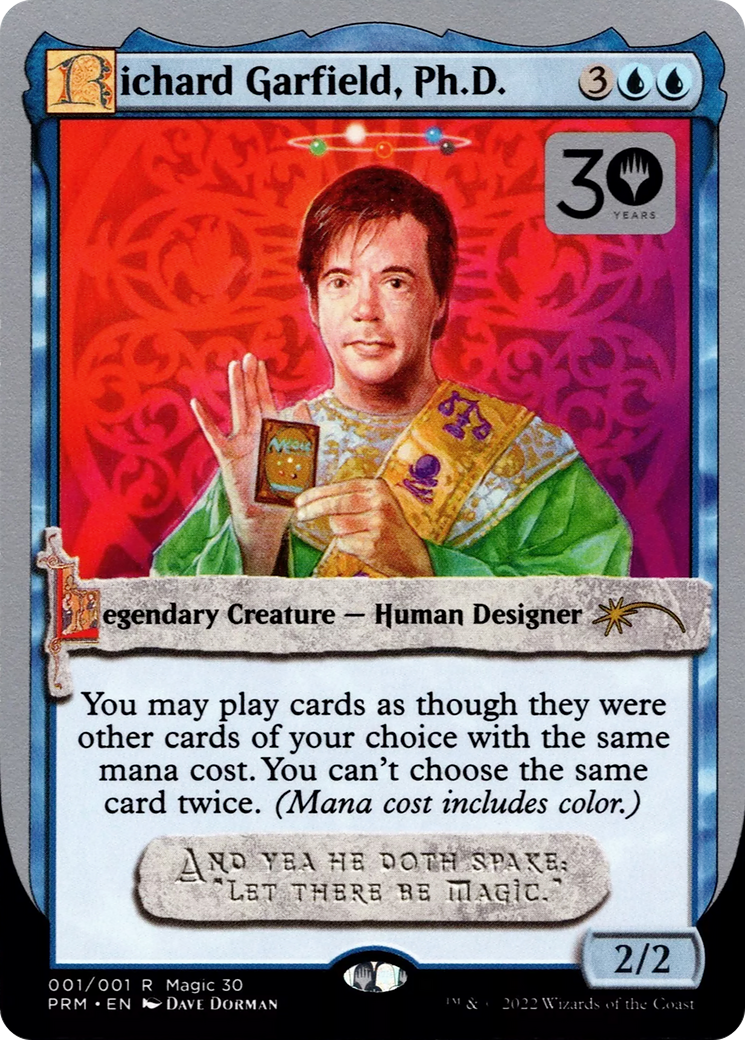 Richard Garfield, Ph.D. [30th Anniversary Promos]-1