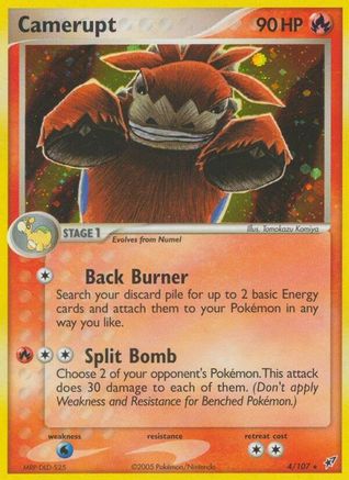 Camerupt (4/107) [EX: Deoxys]-1