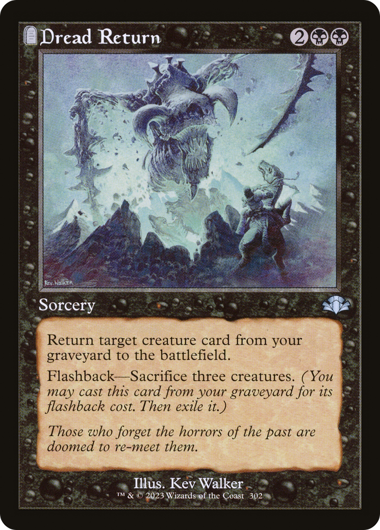 Dread Return (Retro) [Dominaria Remastered]-1