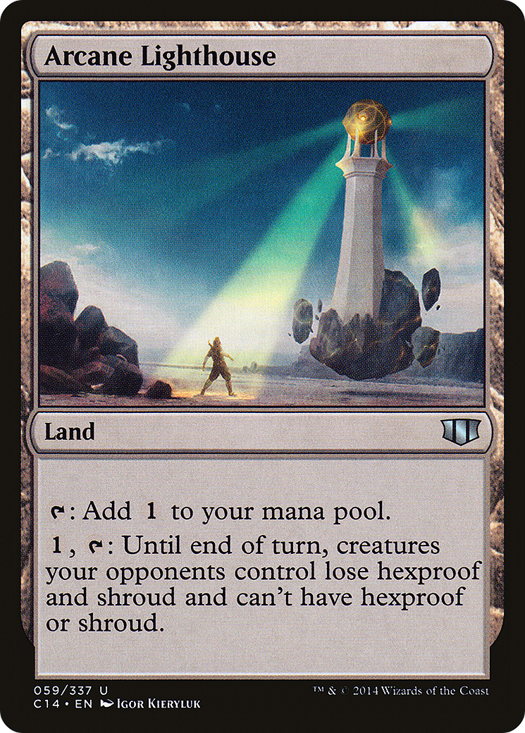 Arcane Lighthouse [Commander 2014]-1