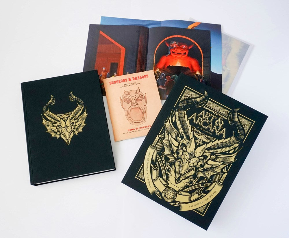 Dungeons & Dragons D&D Art and Arcana Special Edition (Boxed Book and Ephemera Set)-2