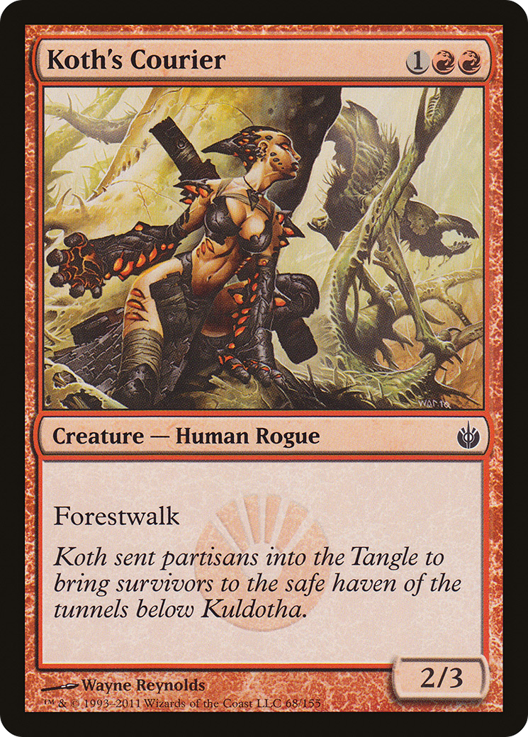 Koth's Courier [Mirrodin Besieged]-1