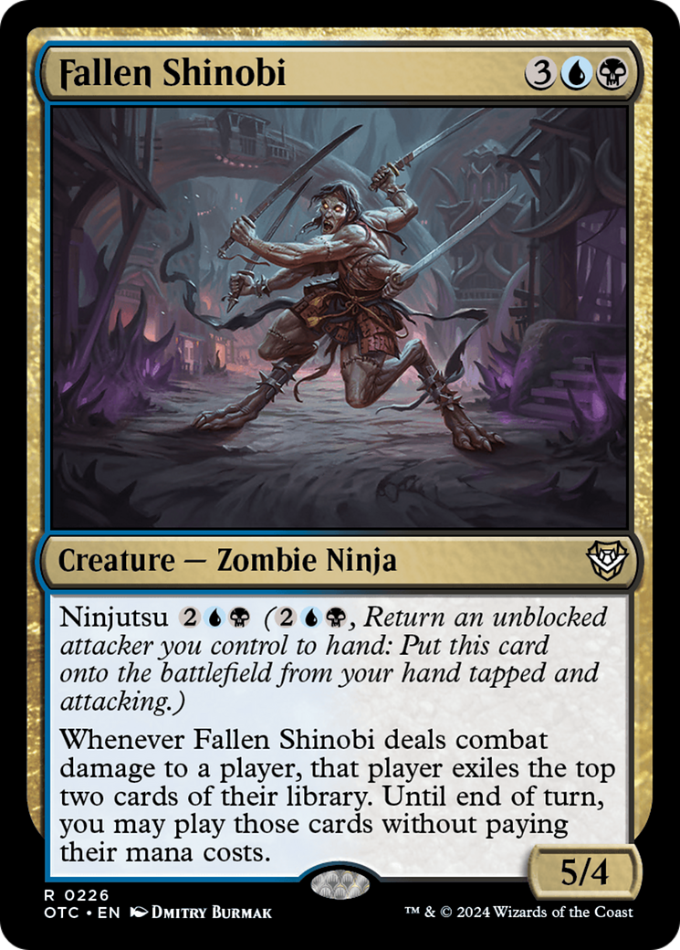 Fallen Shinobi [Outlaws of Thunder Junction Commander]-1