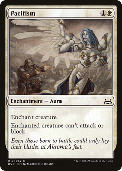 Pacifism (Divine vs. Demonic) [Duel Decks Anthology]-1
