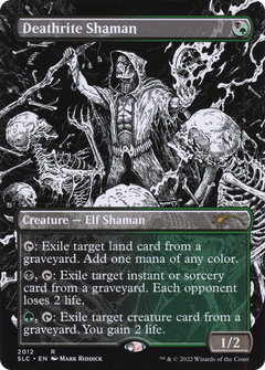 Deathrite Shaman (Borderless) [Secret Lair Countdown Kit]-1