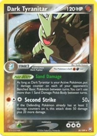 Dark Tyranitar (20/109) (Theme Deck Exclusive) [EX: Team Rocket Returns]-1