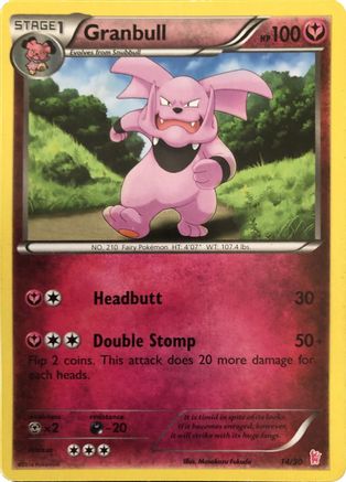 Granbull (14/30) [XY: Trainer Kit - Sylveon]-1