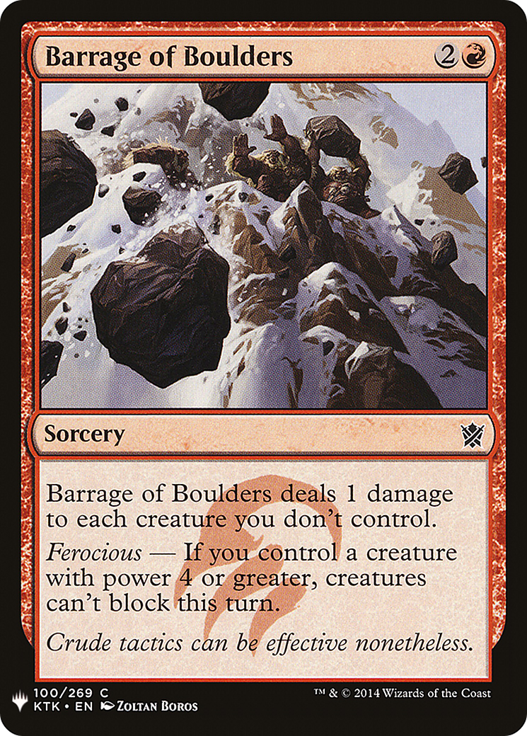 Barrage of Boulders [Mystery Booster]-1