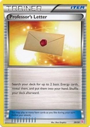 Professor's Letter (28/30) [XY: Trainer Kit - Sylveon]-1