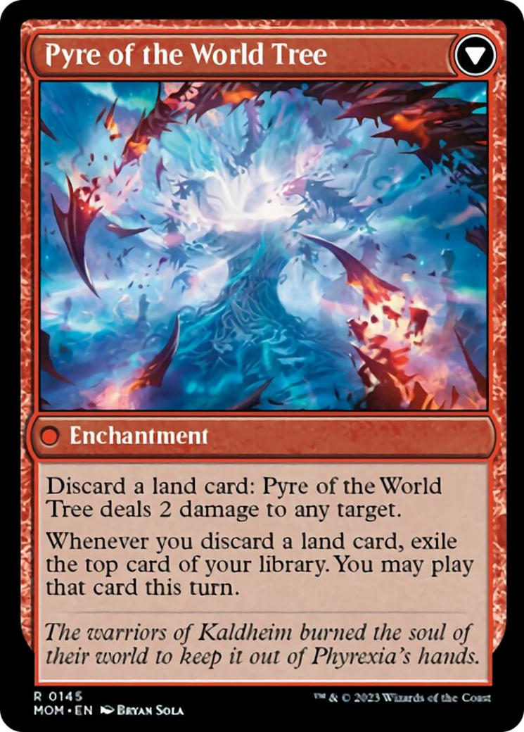 Invasion of Kaldheim // Pyre of the World Tree [March of the Machine]-2