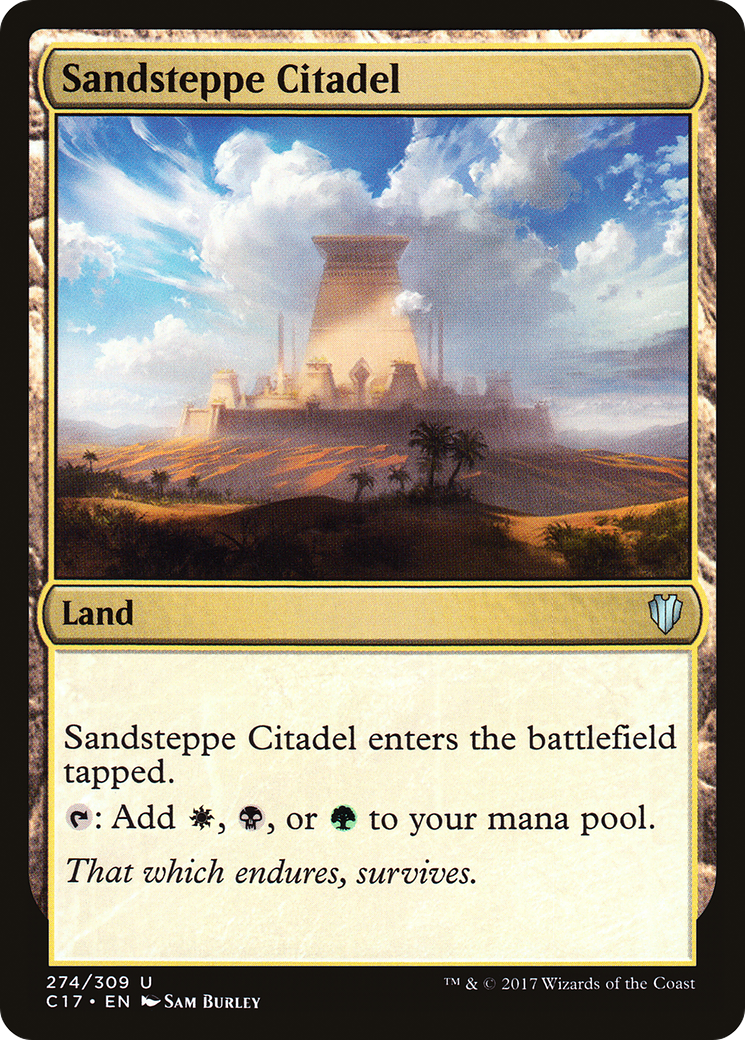 Sandsteppe Citadel [Commander 2017]-1
