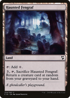 Haunted Fengraf [Commander 2018]-1