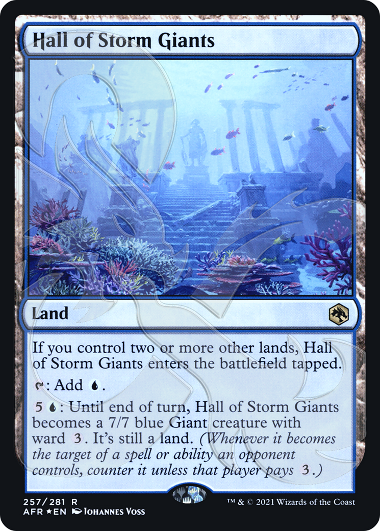 Hall of Storm Giants (Ampersand Promo) [Dungeons & Dragons: Adventures in the Forgotten Realms Promos]-1