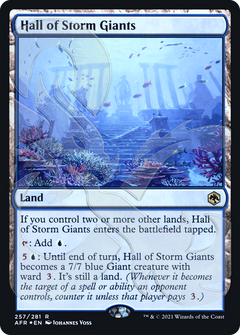 Hall of Storm Giants (Ampersand Promo) [Dungeons & Dragons: Adventures in the Forgotten Realms Promos]-1