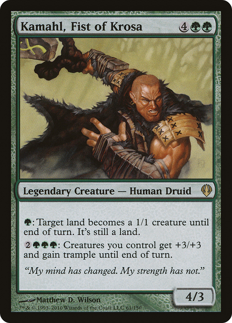 Kamahl, Fist of Krosa [Archenemy]-1