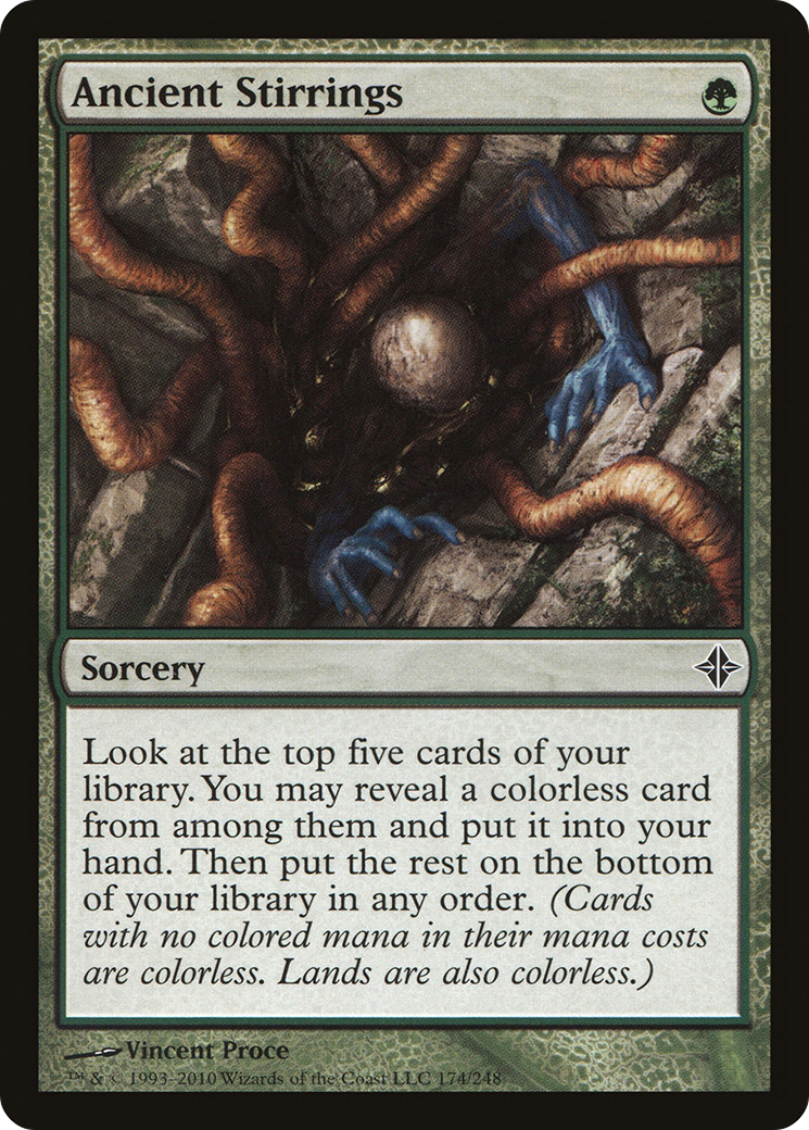 Ancient Stirrings [Rise of the Eldrazi]-1