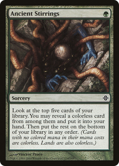 Ancient Stirrings [Rise of the Eldrazi]-1