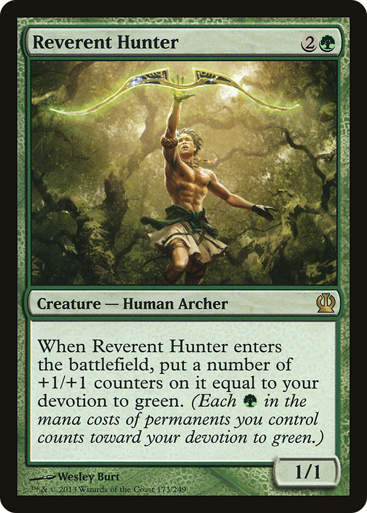 Reverent Hunter [Theros]-1
