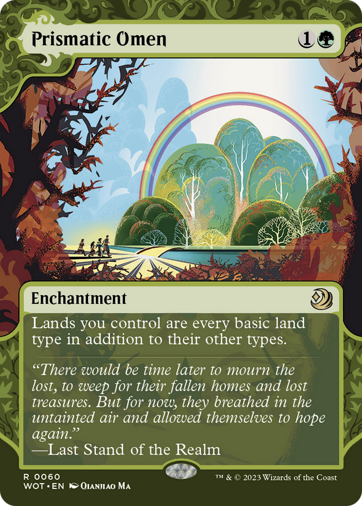 Prismatic Omen [Wilds of Eldraine: Enchanting Tales]-1