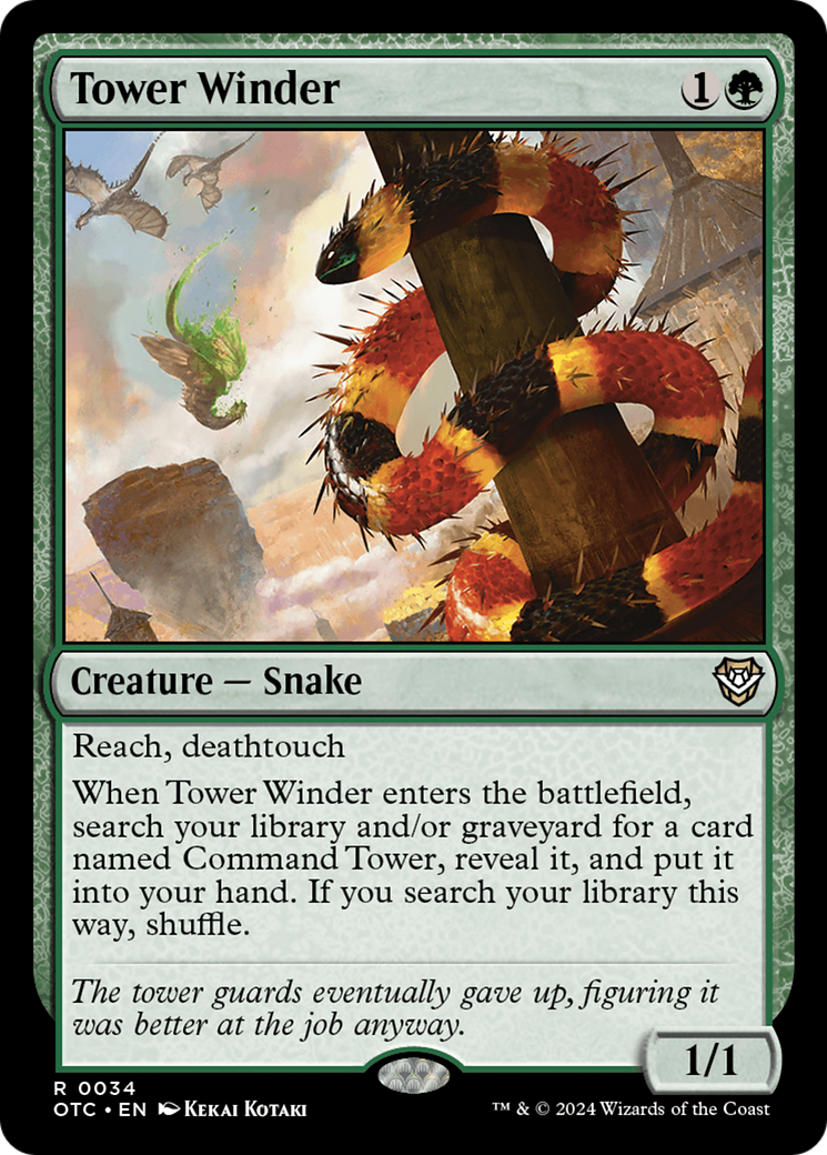 Tower Winder [Outlaws of Thunder Junction Commander]-1