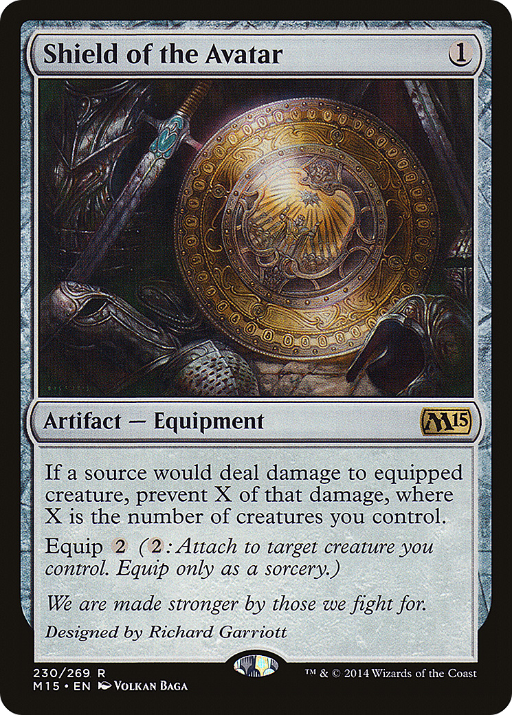 Shield of the Avatar [Magic 2015]-1