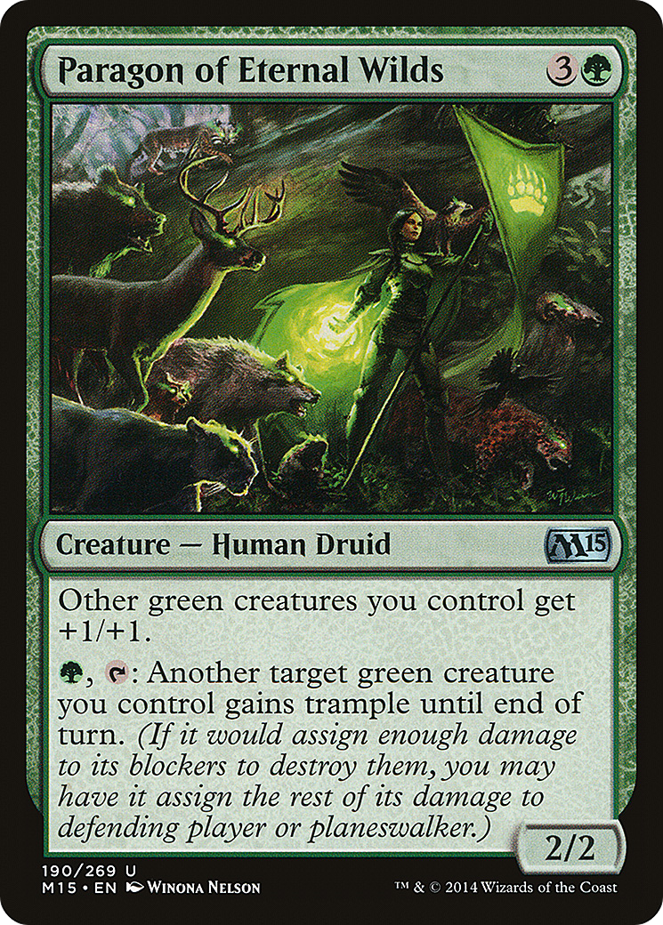 Paragon of Eternal Wilds [Magic 2015]-1