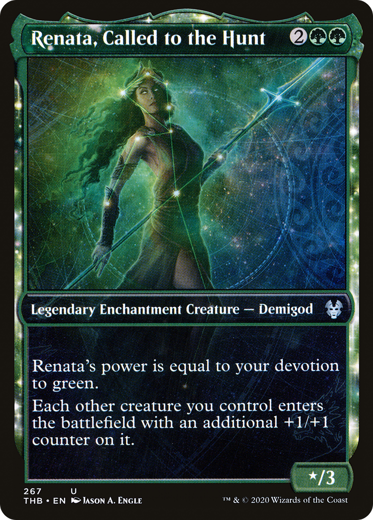 Renata, Called to the Hunt (Showcase) [Theros Beyond Death]-1
