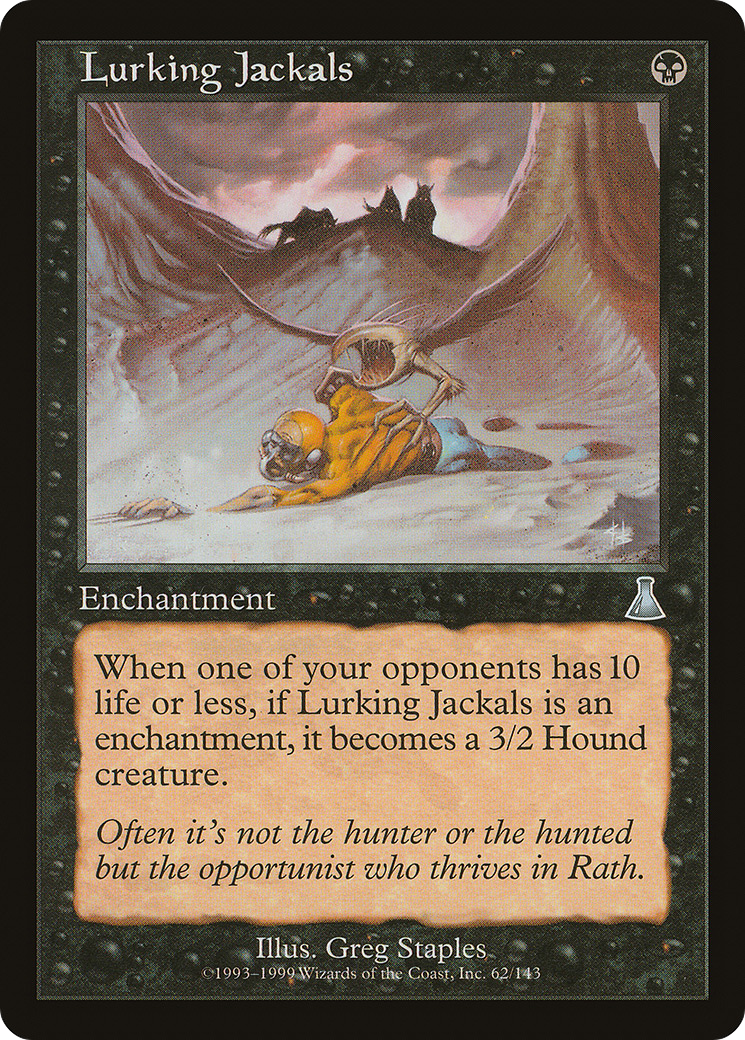 Lurking Jackals [Urza's Destiny]-1