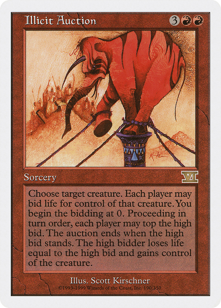 Illicit Auction [Classic Sixth Edition]-1