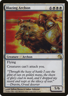 Blazing Archon [Premium Deck Series: Graveborn]-1