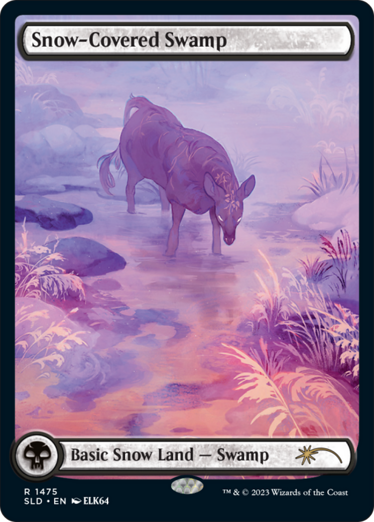 Snow-Covered Swamp (1475) [Secret Lair Drop Series]-1