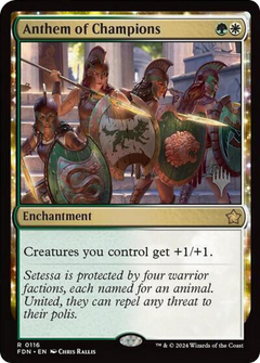 Anthem of Champions (Promo Pack) [Foundations Promos]-1
