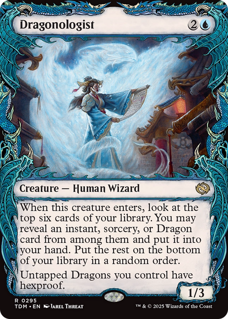 Dragonologist (Showcase) [Tarkir: Dragonstorm]-1