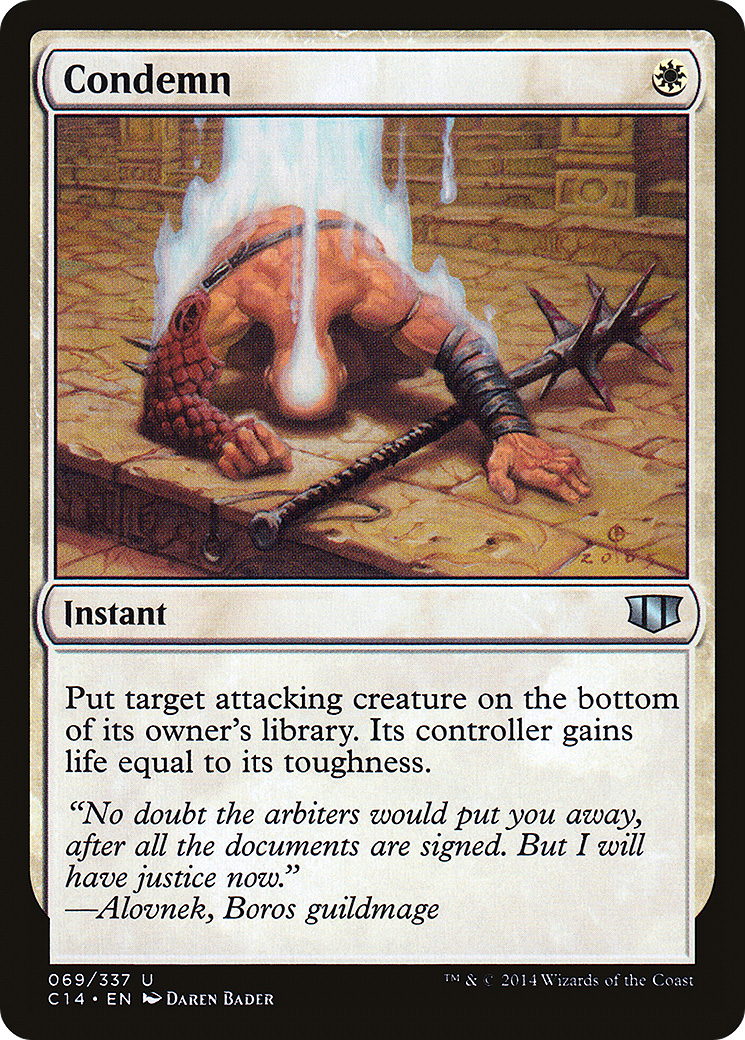 Condemn [Commander 2014]-1