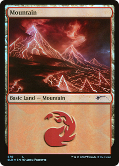 Mountain (Lightning) (570) [Secret Lair Drop Promos]-1