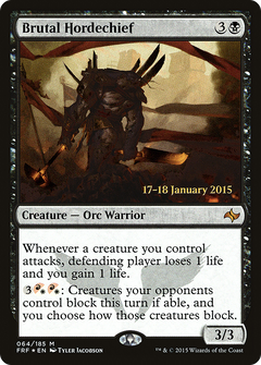 Brutal Hordechief [Fate Reforged Prerelease Promos]-1