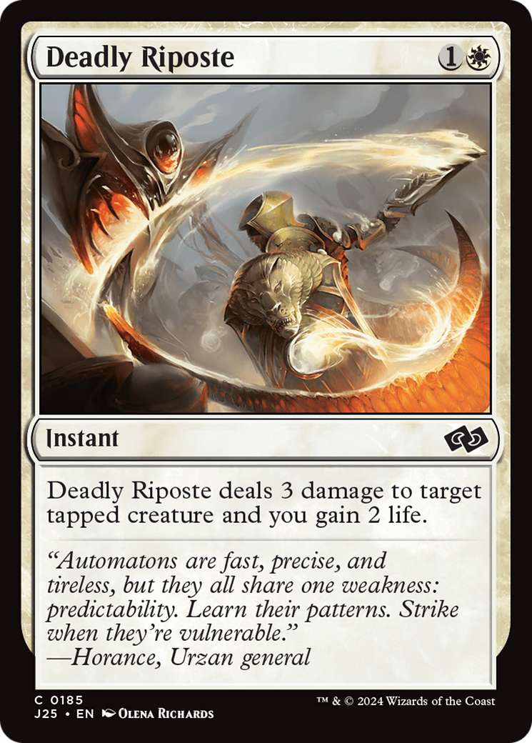 Deadly Riposte [Foundations Jumpstart]-1