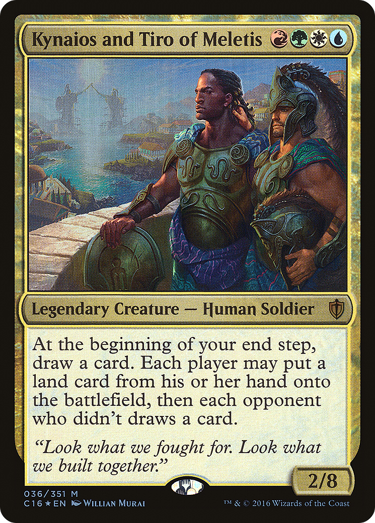Kynaios and Tiro of Meletis [Commander 2016]-1
