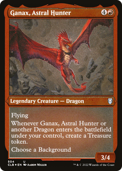 Ganax, Astral Hunter (CLB-504) - Commander Legends: Battle for Baldur's Gate Etched Foil-1