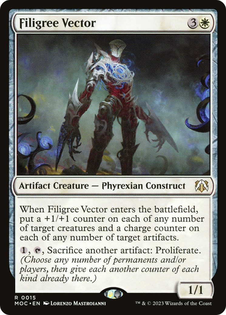 Filigree Vector [March of the Machine Commander]-1