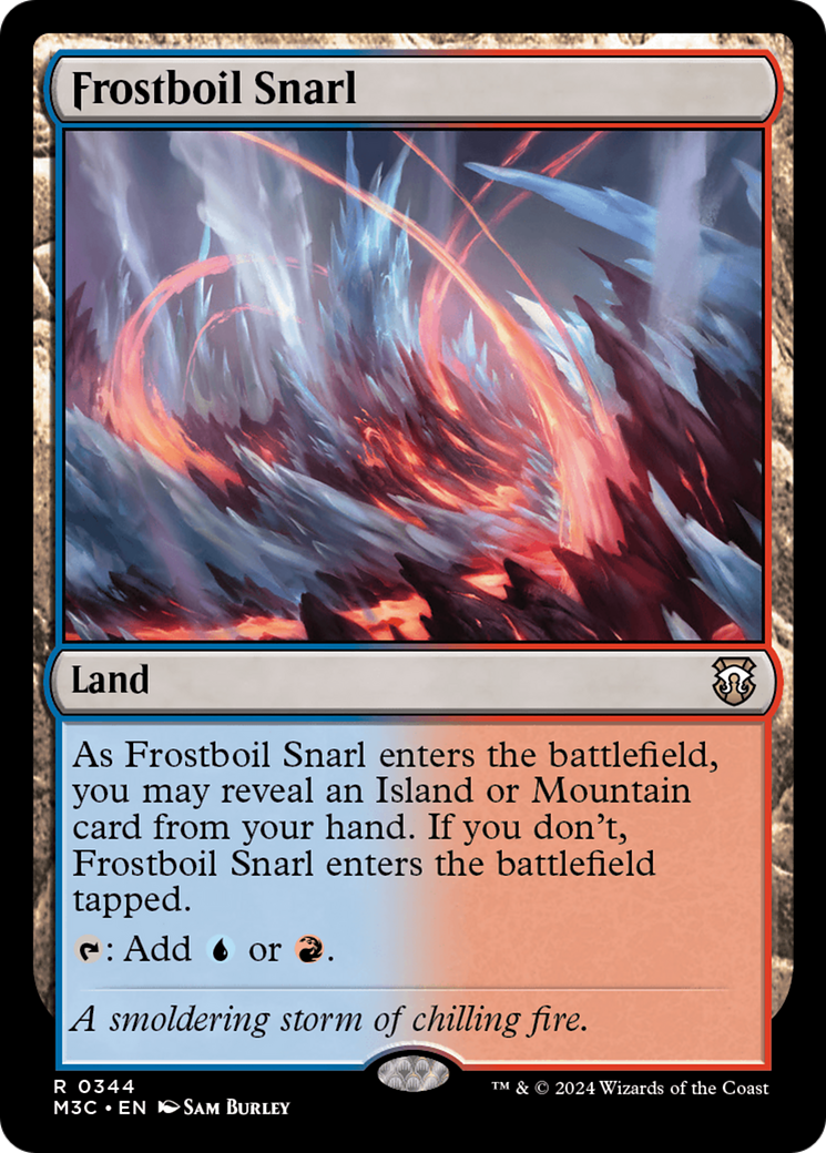 Frostboil Snarl [Modern Horizons 3 Commander]-1