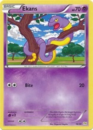 Ekans (16/30) [XY: Trainer Kit - Noivern]-1