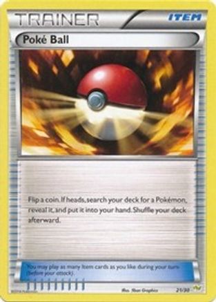 Poke Ball (21/30) [XY: Trainer Kit - Noivern]-1
