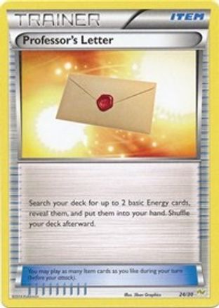 Professor's Letter (24/30) [XY: Trainer Kit - Noivern]-1