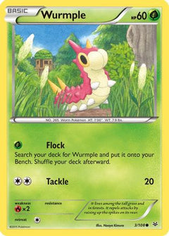 Wurmple (3/108) [XY: Roaring Skies]-1