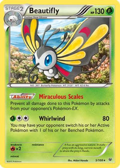 Beautifly (5/108) [XY: Roaring Skies]-1