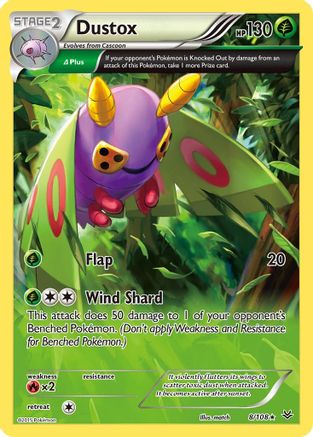 Dustox (8/108) [XY: Roaring Skies]-1