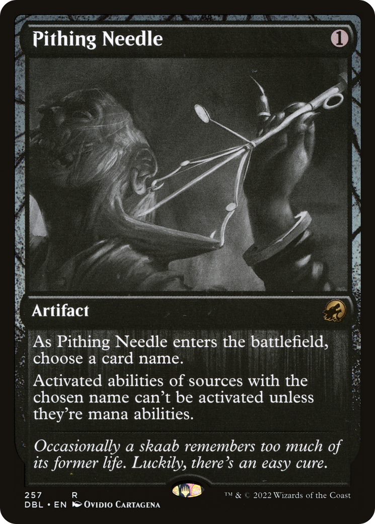 Pithing Needle [Innistrad: Double Feature]-1