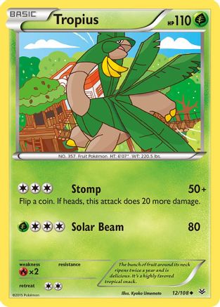Tropius (12/108) [XY: Roaring Skies]-1